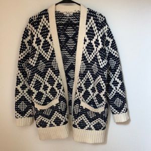 Madewell Aztec Pattern Cardigan